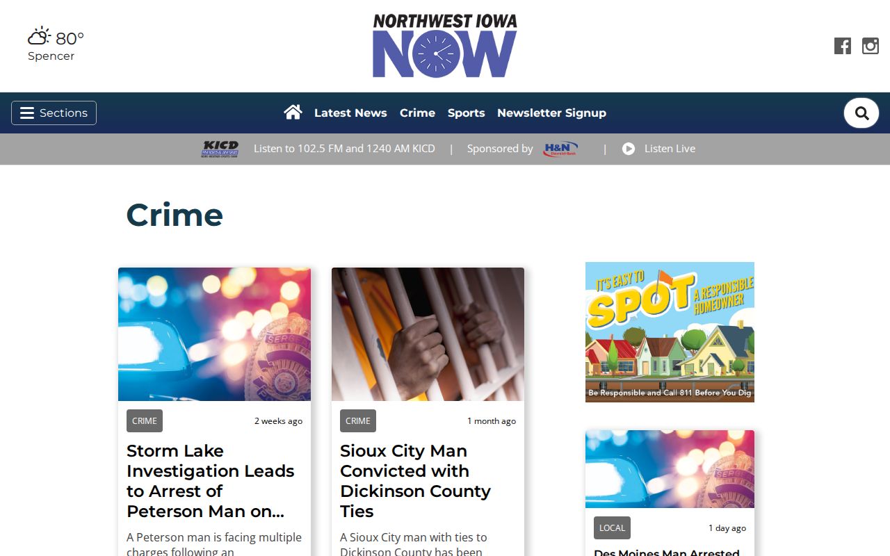 O'Brien County regional crime news on Northwest Iowa Now